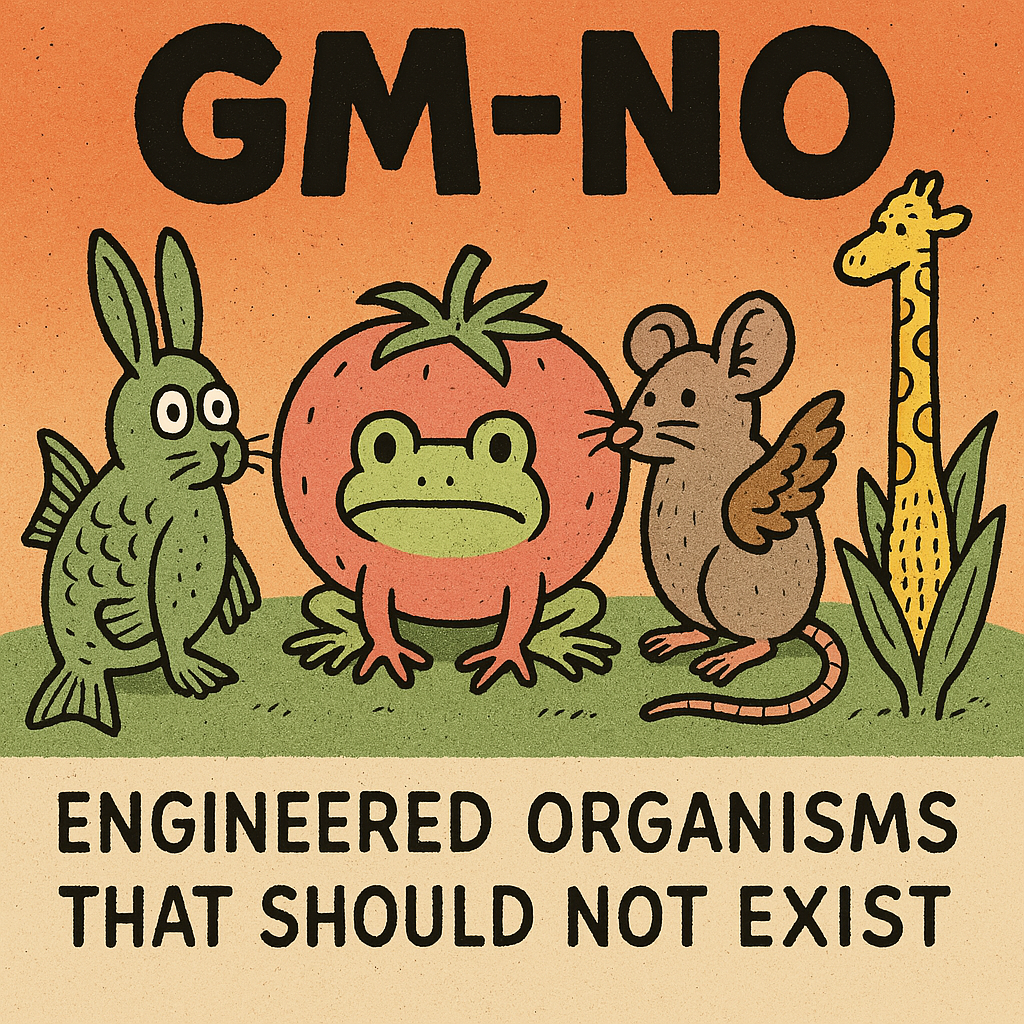 GM-NO retro illustration